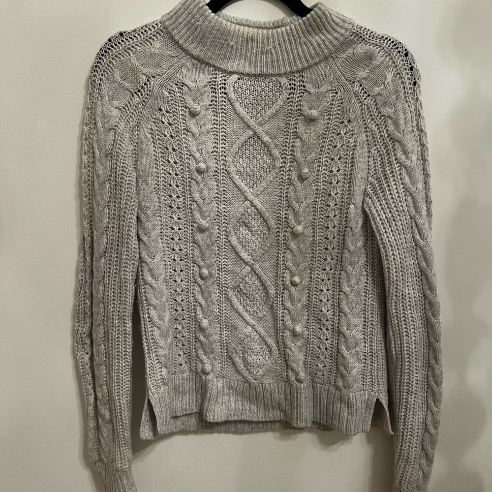 J. Crew Heather gray sweater